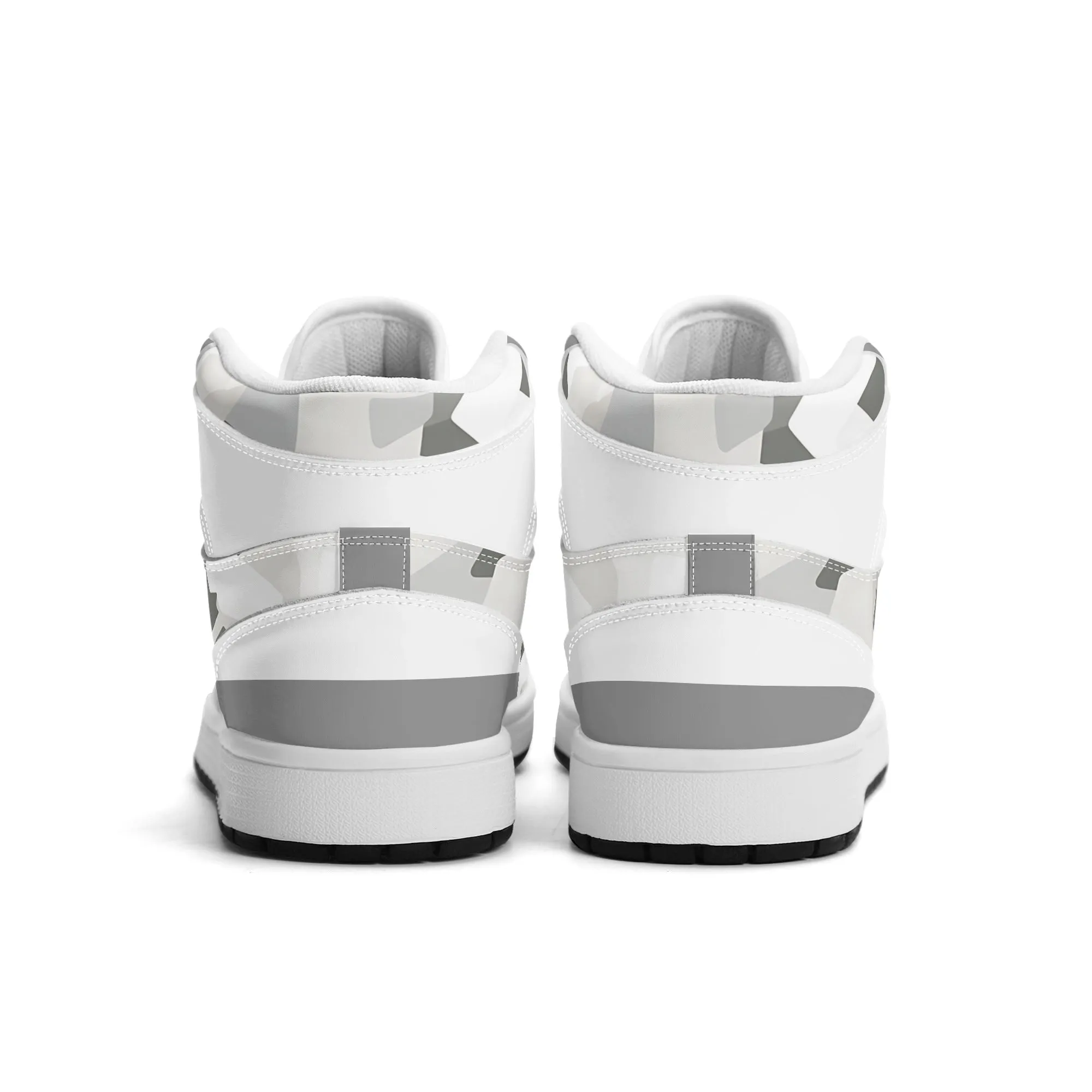 White Camo High Tops
