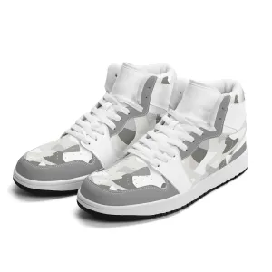 White Camo High Tops