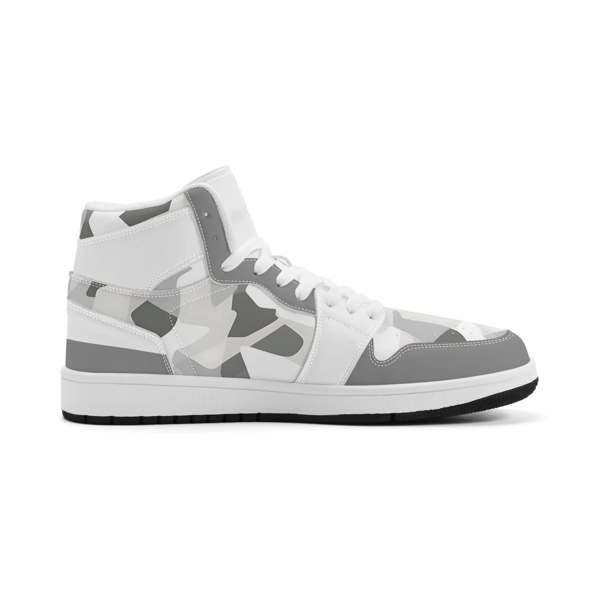 White Camo High Tops