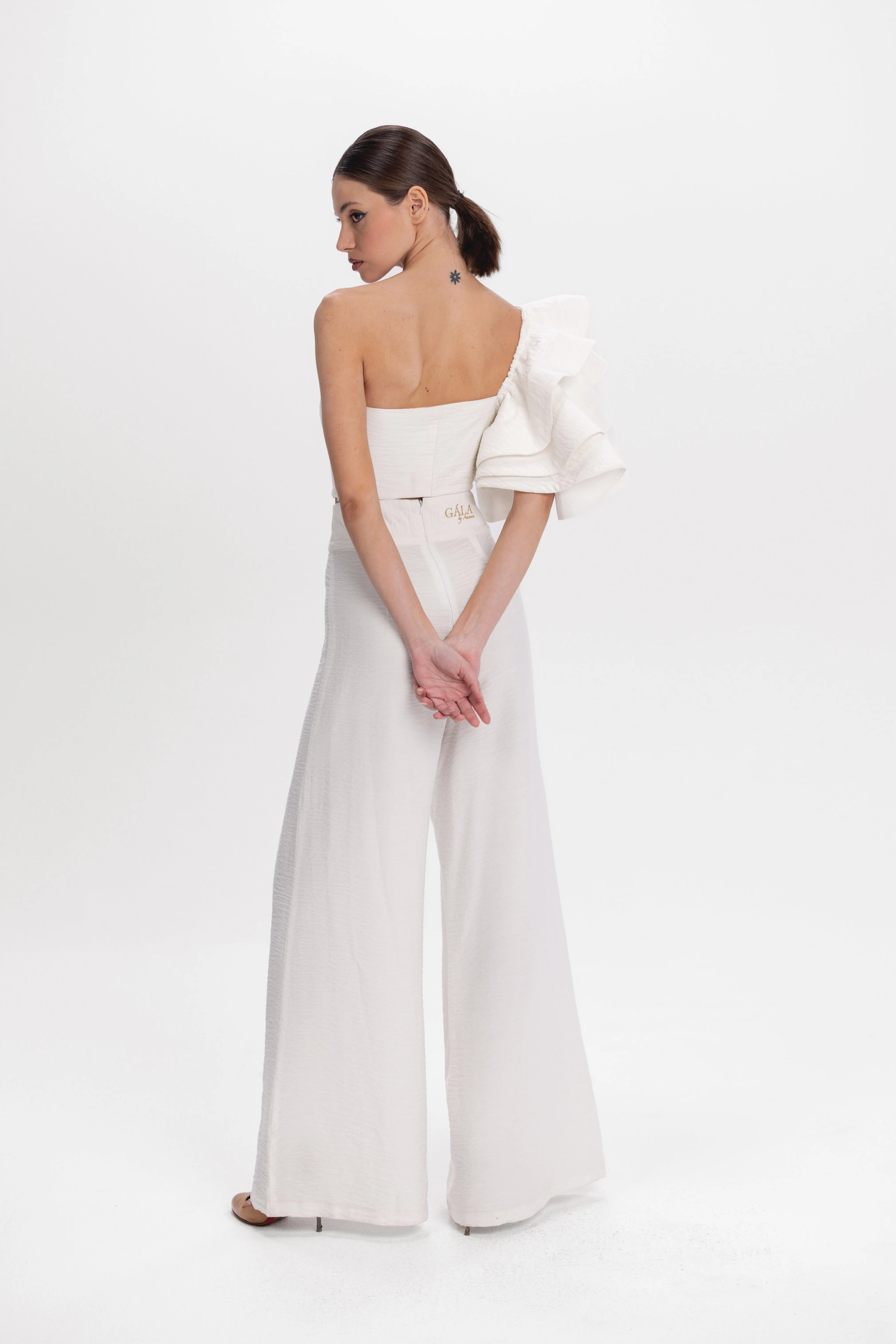 White Rose Pants