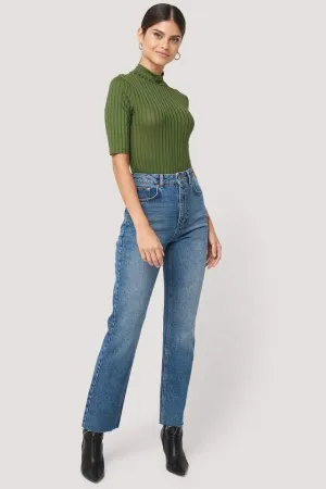 Women Slim Fit Mid-Rise Clean Look Stretchable Cropped Jeans