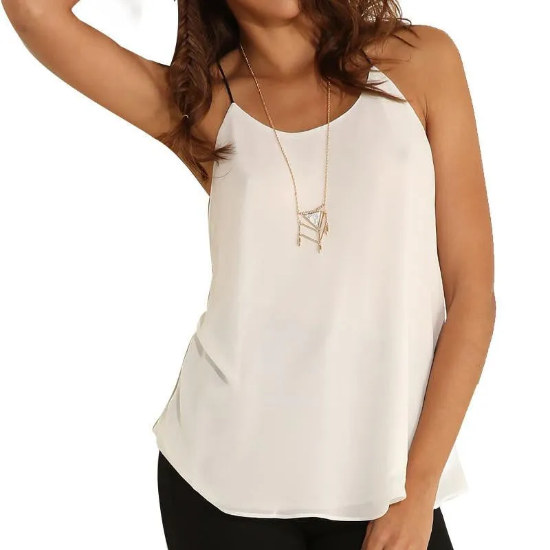 Women Tops Plus Brand Size Casual Female Clothing Chic Elegant White Chiffon Tops