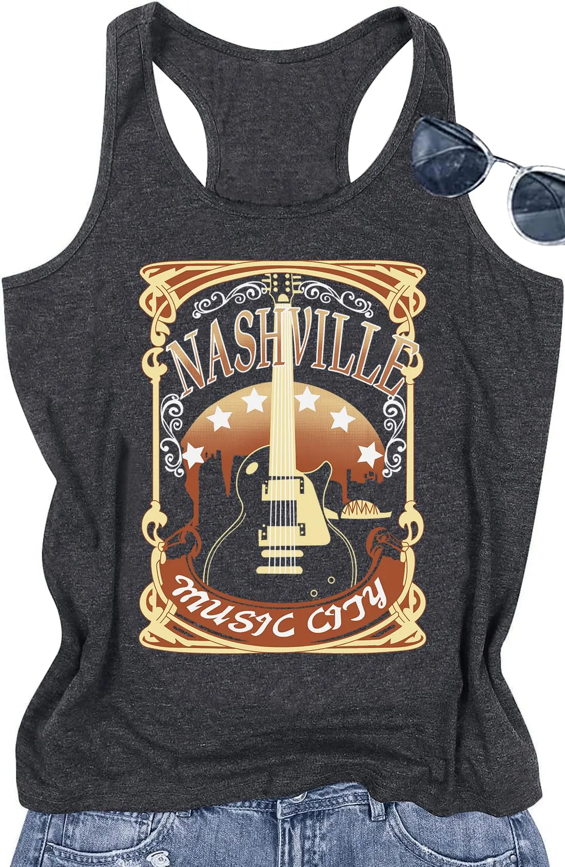 Womens Mandala Graphic Tank Tops Summer Racerback Tanks Beach Vacation Tops Loose Casual Tanks Vest Classic-Fit Cami