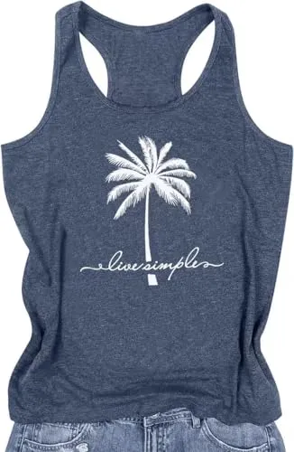 Womens Mandala Graphic Tank Tops Summer Racerback Tanks Beach Vacation Tops Loose Casual Tanks Vest Classic-Fit Cami