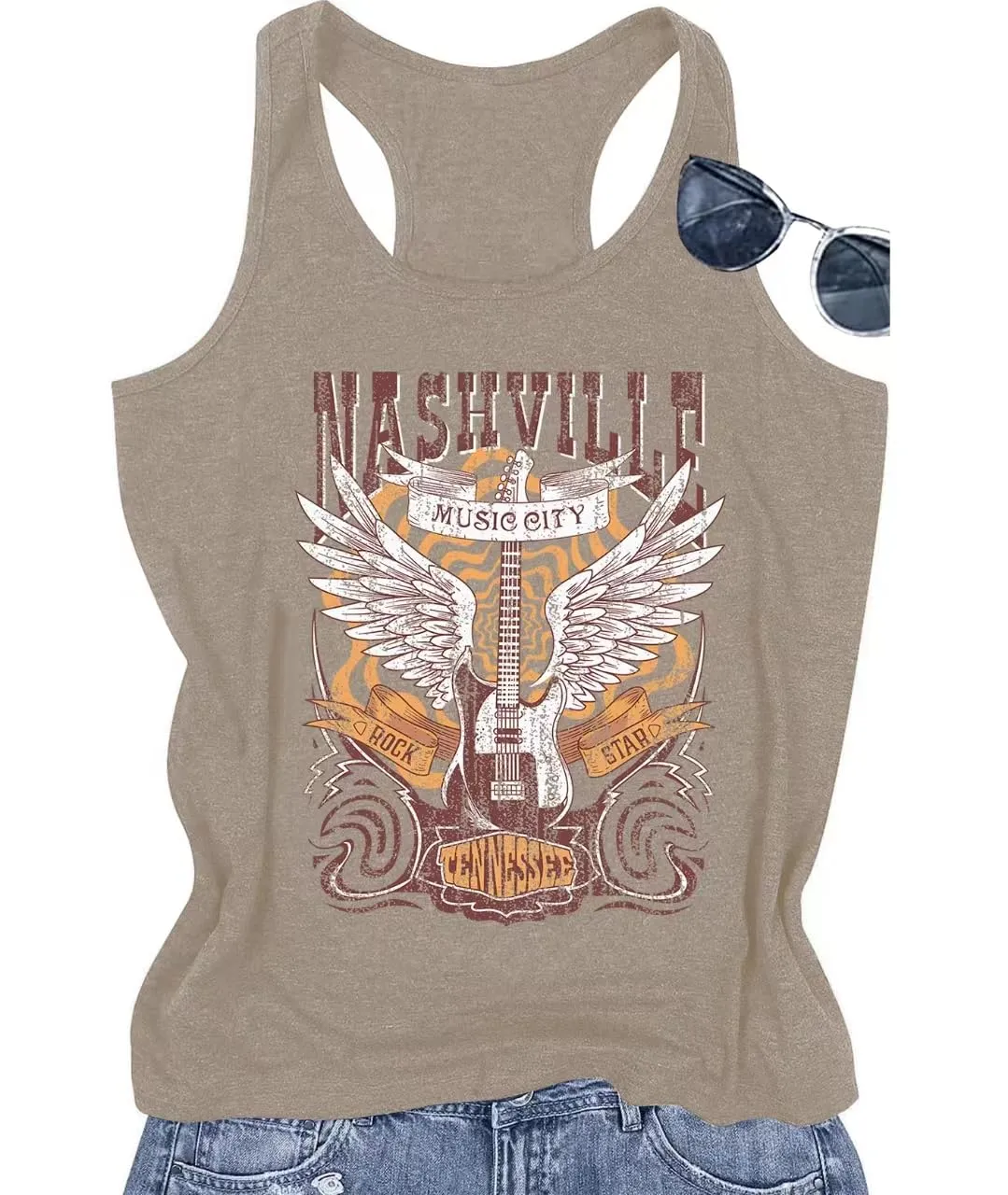 Womens Mandala Graphic Tank Tops Summer Racerback Tanks Beach Vacation Tops Loose Casual Tanks Vest Classic-Fit Cami