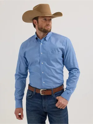 Wrangler Cody Johnson Long Sleeve Shirt Blue Diamonds 112357668