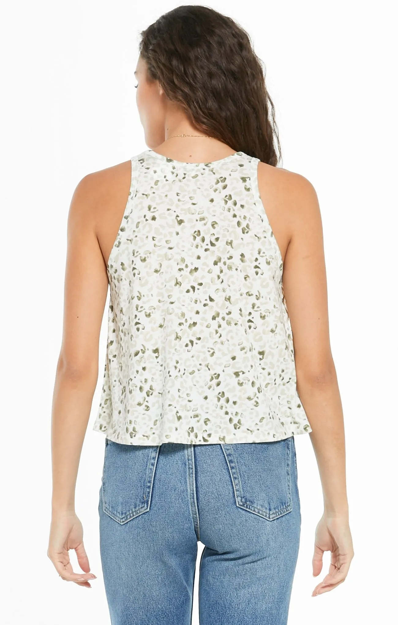 Z SUPPLY PAINTED LEOPARD SWING TANK