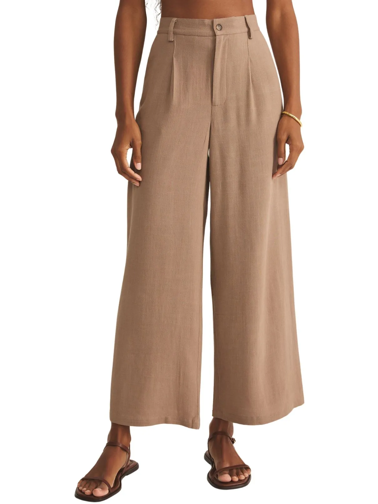 Z Supply Vista Pant in Iced Coffee